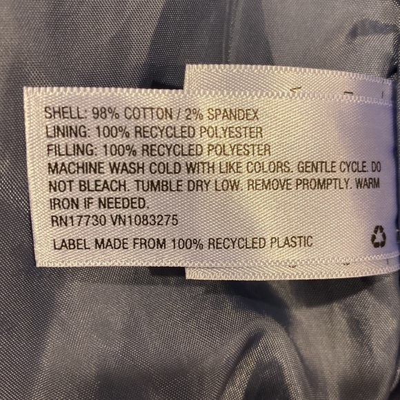 Universal Thread Women’s Blue Quilted Bomber Jacket NWT Medium - Picture 11 of 13